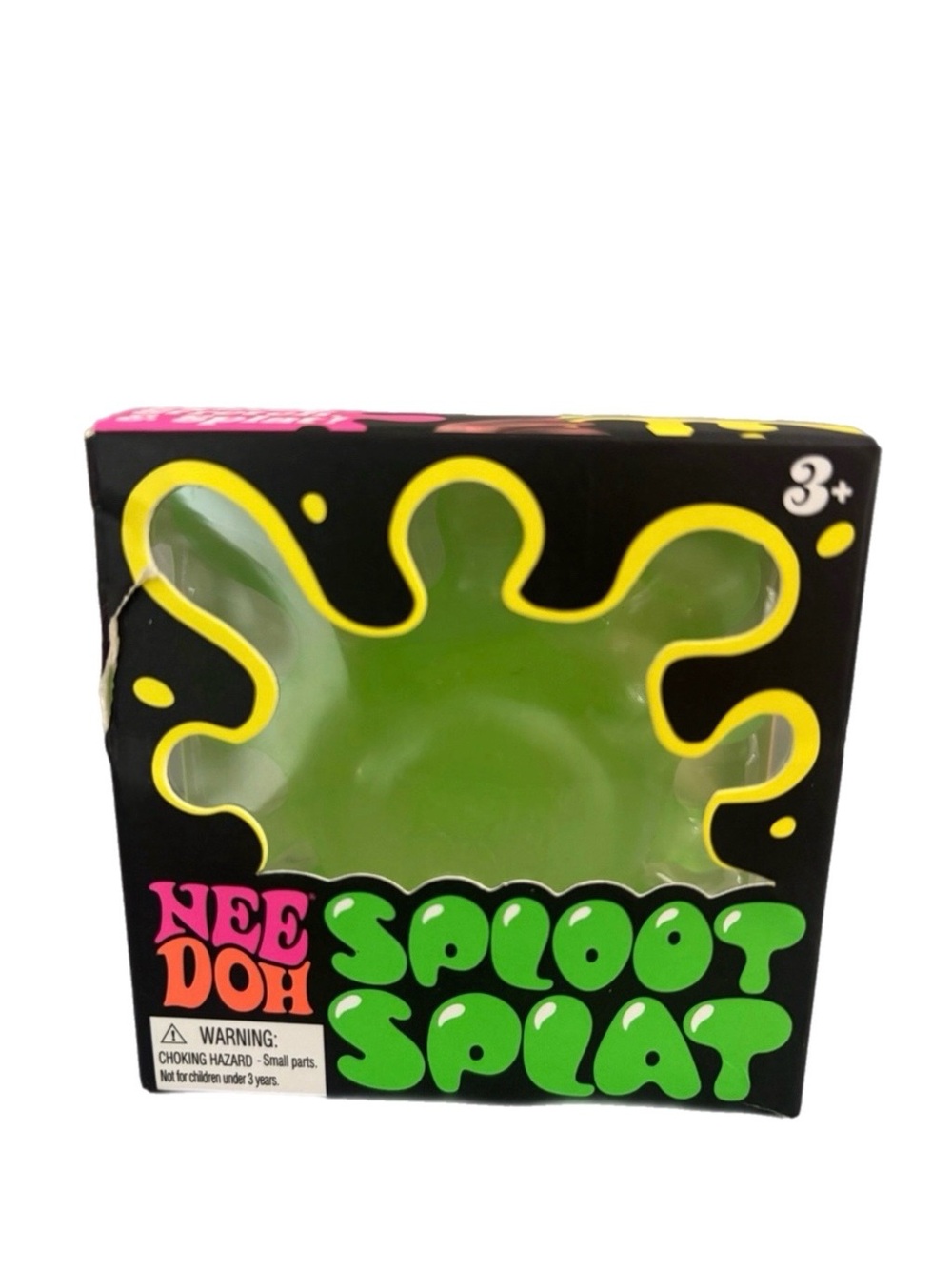 Authentic Rare VIRAL Nee Doh Sploot Splat — GREEN